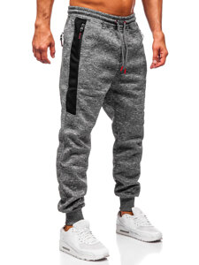 Homme Pantalon jogger chaud Anthracite Bolf Q1201