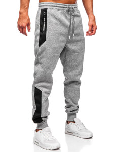 Homme Pantalon jogger chaud Gris Bolf Q1100