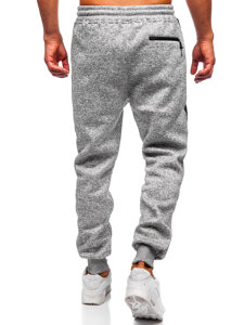 Homme Pantalon jogger chaud Gris Bolf Q1102