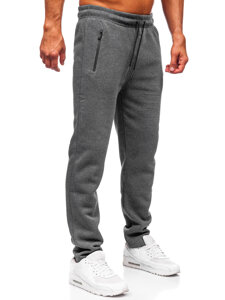 Homme Pantalon jogger épais Anthracite Bolf JX6212