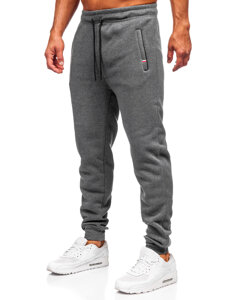 Homme Pantalon jogger épais Anthracite Bolf JX6217