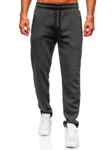 Homme Pantalon jogger épais Anthracite Bolf JX6278