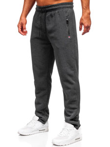 Homme Pantalon jogger épais Anthracite Bolf JX6278