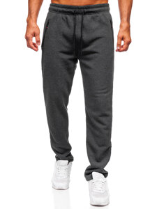 Homme Pantalon jogger épais Anthracite Bolf JX6279