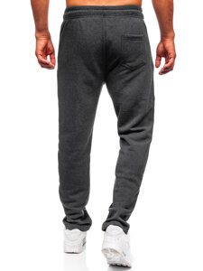 Homme Pantalon jogger épais Anthracite Bolf JX6279