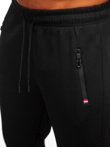 Homme Pantalon jogger épais Noir Bolf JX6278