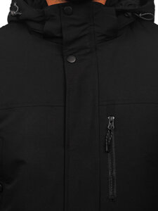 Homme Parka d'hiver Noir Bolf 22M323