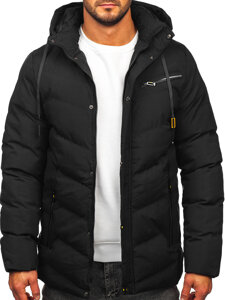 Homme Parka d'hiver Noir Bolf 5M3135