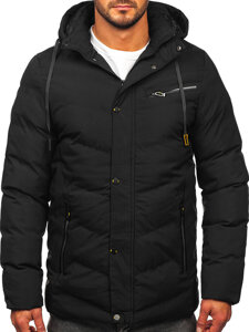 Homme Parka d'hiver Noir Bolf 5M3135