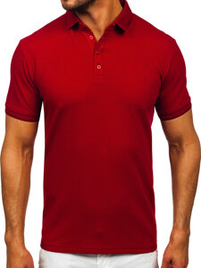 Homme Polo Bordeaux Bolf 2004