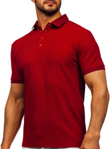 Homme Polo Bordeaux Bolf 2004