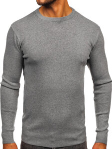 Homme Pull Gris Bolf H2401