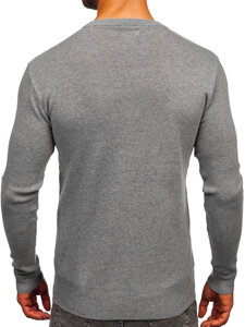 Homme Pull Gris Bolf H2401