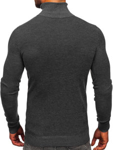 Homme Pull à col roulé Anthracite Bolf W2-20125