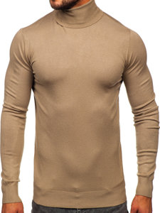 Homme Pull à col roulé basic Camel Bolf W1-1728