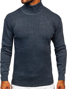 Homme Pull à col roulé basic Graphite Bolf S8515