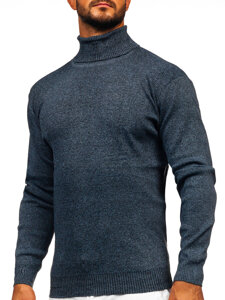 Homme Pull à col roulé basic Graphite Bolf S8515