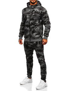 Homme Survêtement à capuche Graphite Bolf 8B159