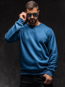 Homme Sweat-shirt Indigo Bolf 2001A1