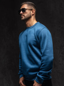 Homme Sweat-shirt Indigo Bolf 2001A1