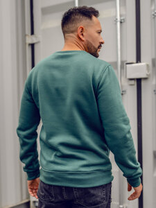 Homme Sweat-shirt Vert Bolf 2001A