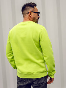 Homme Sweat-shirt Vert-Neon Bolf 2001A