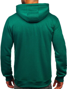 Homme Sweat-shirt à capuche Vert Bolf 2008