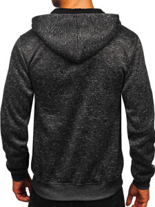 Homme Sweat-shirt à capuche chaud Graphite Bolf TC1305