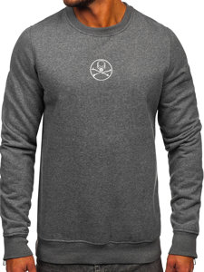 Homme Sweat-shirt imprimé Graphite Bolf MF2014