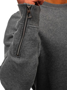 Homme Sweat-shirt imprimé Graphite Bolf MF2014