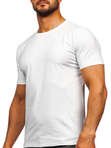 Homme T-shirt basic Blanc Bolf M216