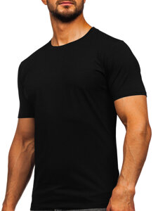 Homme T-shirt basic Noir Bolf M216