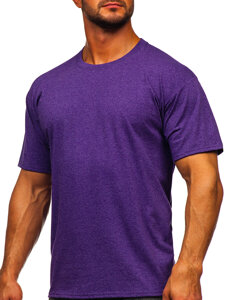 Homme T-shirt basic Violet Bolf B10