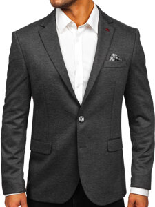 Homme Veste casual Anthracite Bolf 023