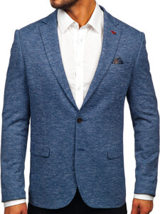 Homme Veste casual Bleu Bolf 017