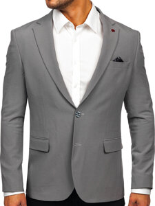 Homme Veste casual Gris Bolf 026