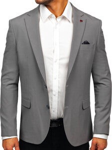 Homme Veste casual Gris Bolf 026