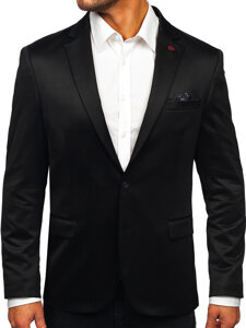 Homme Veste casual Noir Bolf 022