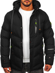 Homme Veste d'hiver Noir Bolf 5M3137