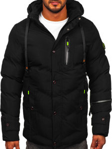 Homme Veste d'hiver Noir Bolf 5M3137