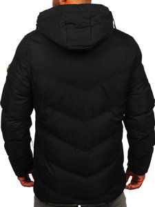 Homme Veste d'hiver Noir Bolf 5M3137