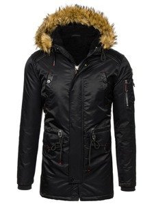 Le blouson d'hiver pour homme noir Bolf 1080