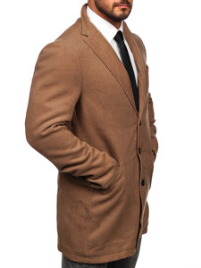 Le manteau d'hiver pour homme camel Bolf 1047