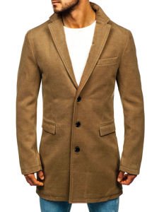 Le manteau d'hiver pour homme camel Bolf 1047A