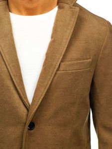 Le manteau d'hiver pour homme camel Bolf 1047A