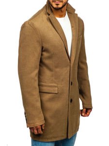 Le manteau d'hiver pour homme camel Bolf 1047A