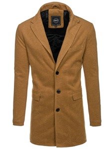 Le manteau d'hiver pour homme camel Bolf 1047B