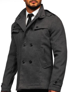 Le manteaux pour homme gris Bolf 8857