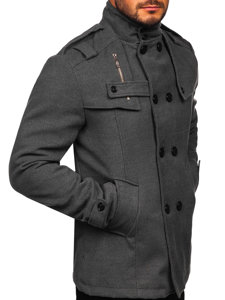 Le manteaux pour homme gris Bolf 8857