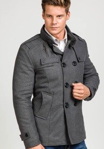 Le manteaux pour homme gris Bolf 8857A